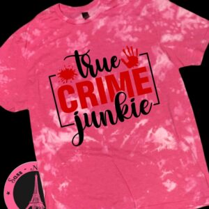 true crime t shirt