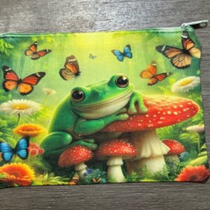 Frog mushroom bag