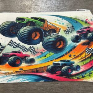 monster trucks bag