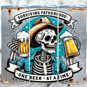 surviving fatherhood tumbler