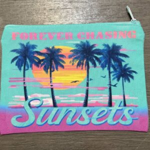 Forever chasing sunsets bag