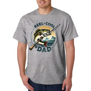 reel cool dad t shirt