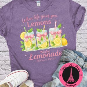When life gives lemons tshirt
