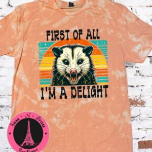 first of all bleached t shirt