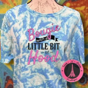 bougie bleached t shirt