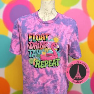 float bleached shirt