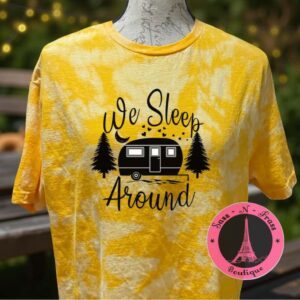 we sleep around t shirt