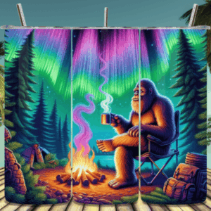 campfire bigfoot tumbler