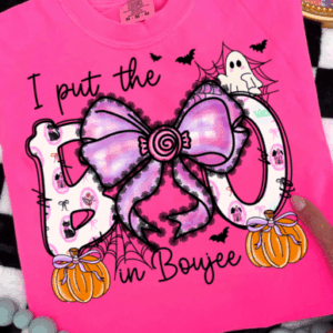 I put the boo tshirt