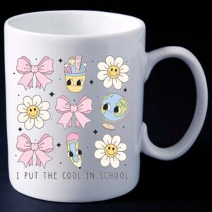 I put cool in school mug