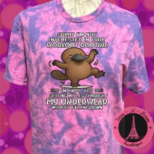 not interested bleached t shirt