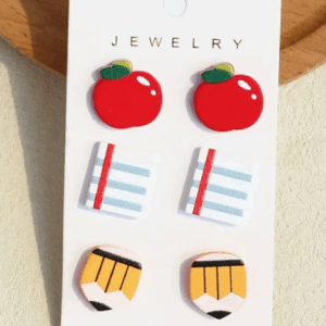 teacher earrings set