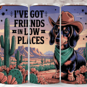 I've got friends low tumbler