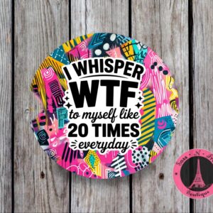 I whisper coaster