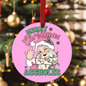 merry christmas asshole ornament