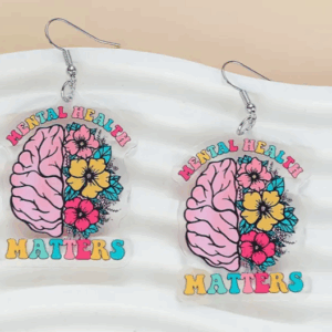mental health earrings