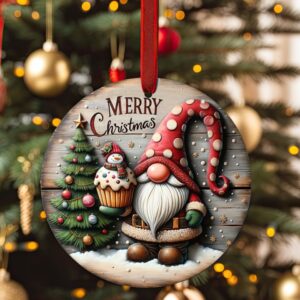 merry gnome ornament