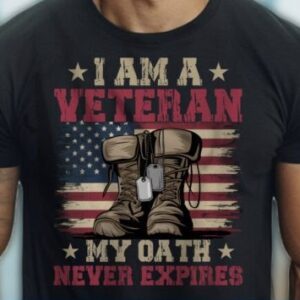 I am a veteran t shirt