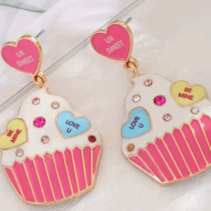 cupcake earrings