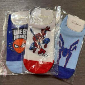 spiderman set of socks