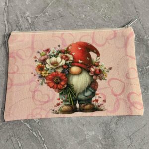 gnome flowers bag