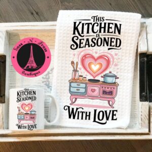 This kitchen is seasoned