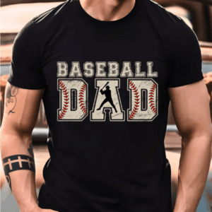 baseball dad t shirt