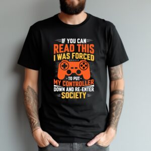 if you can read this t shirt