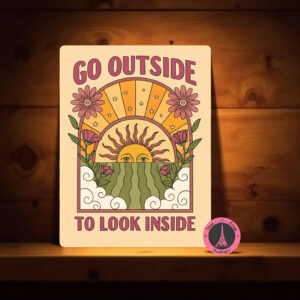 go outside sign