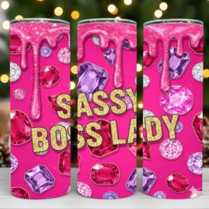 sassy boss lady tumbler