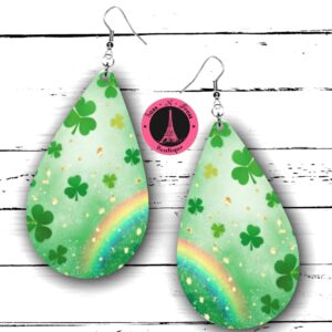 lucky rainbow earrings