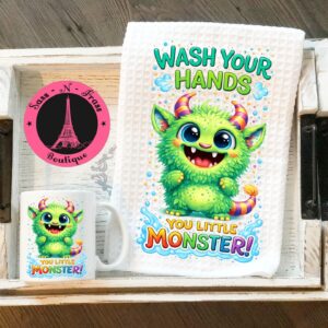 wash your hands monster