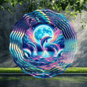 Dolphin moon spinner