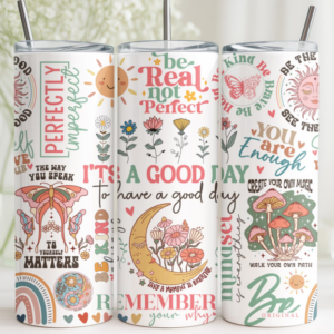 be real  not perfect tumbler