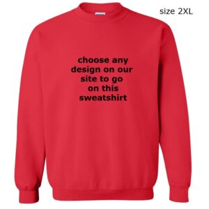 Red 2XL choose any design