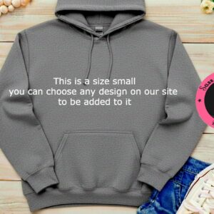 hoodie gray size Small