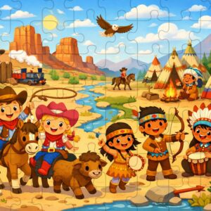 wild west puzzle