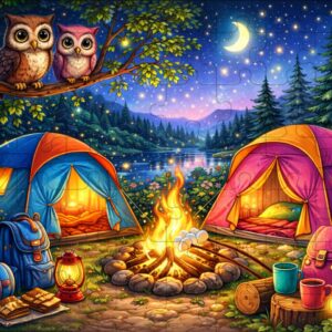 camping puzzle