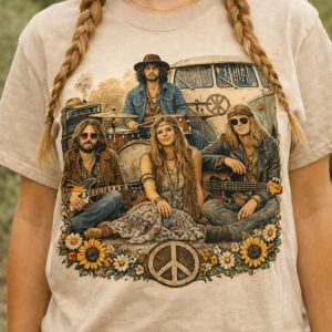 Hippie Friends T shirt