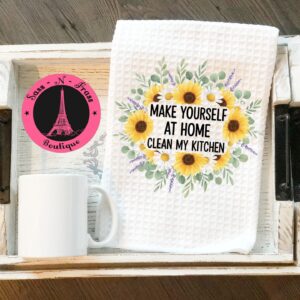 make yourself at home towel