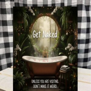 Get naked sign