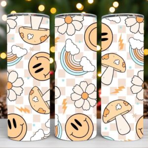happy shrooms tumbler