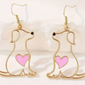 love pup earrings