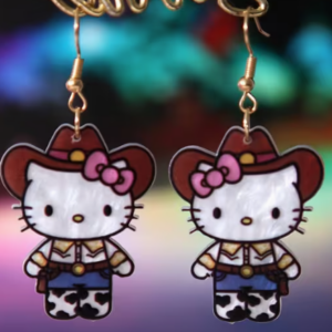 cowgirl hk earrings