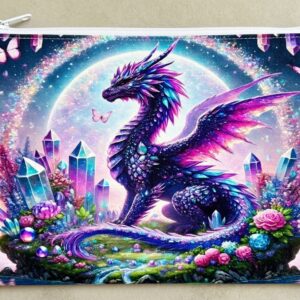 crystal dragon  bag