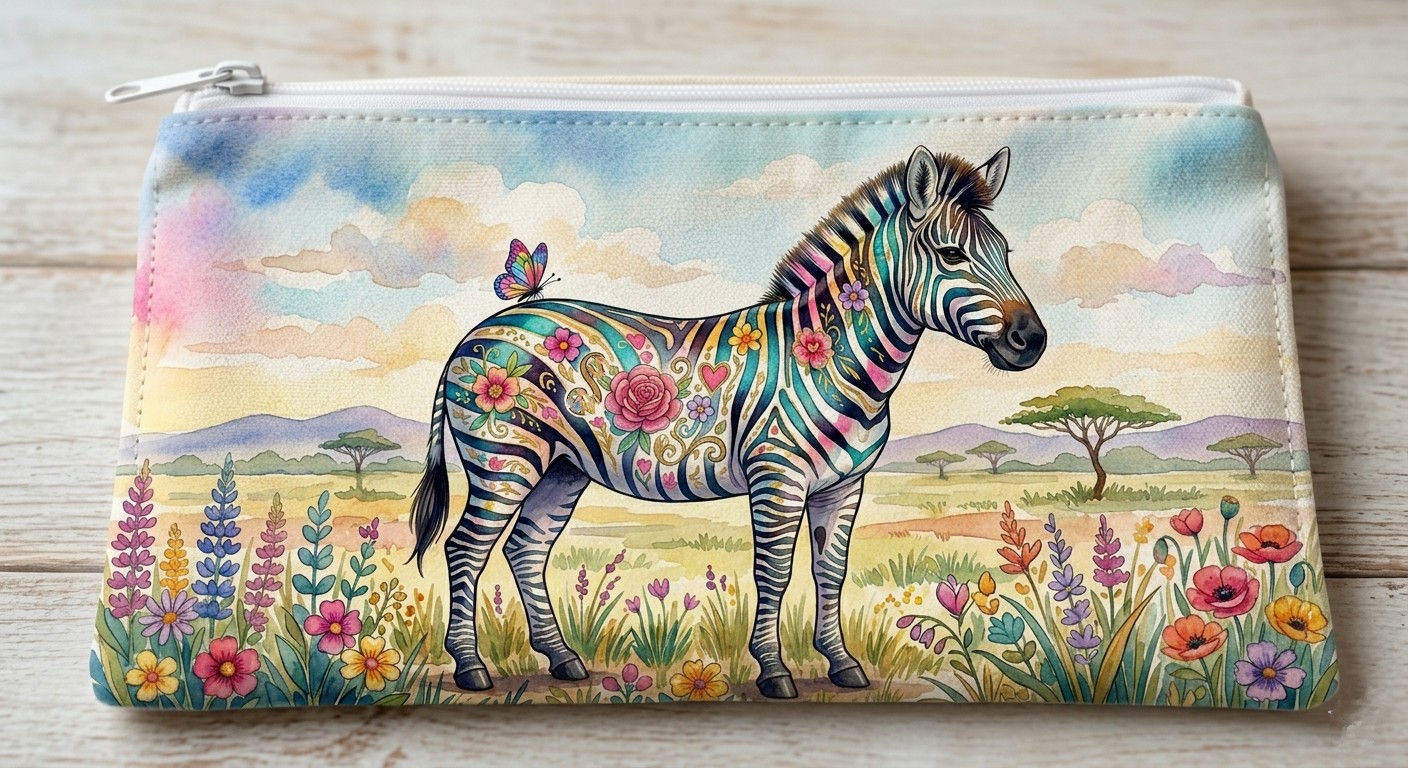 zebra bag