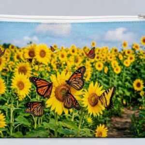 butterflies and sunflowers bag