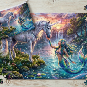 unicorn mermaid puzzle