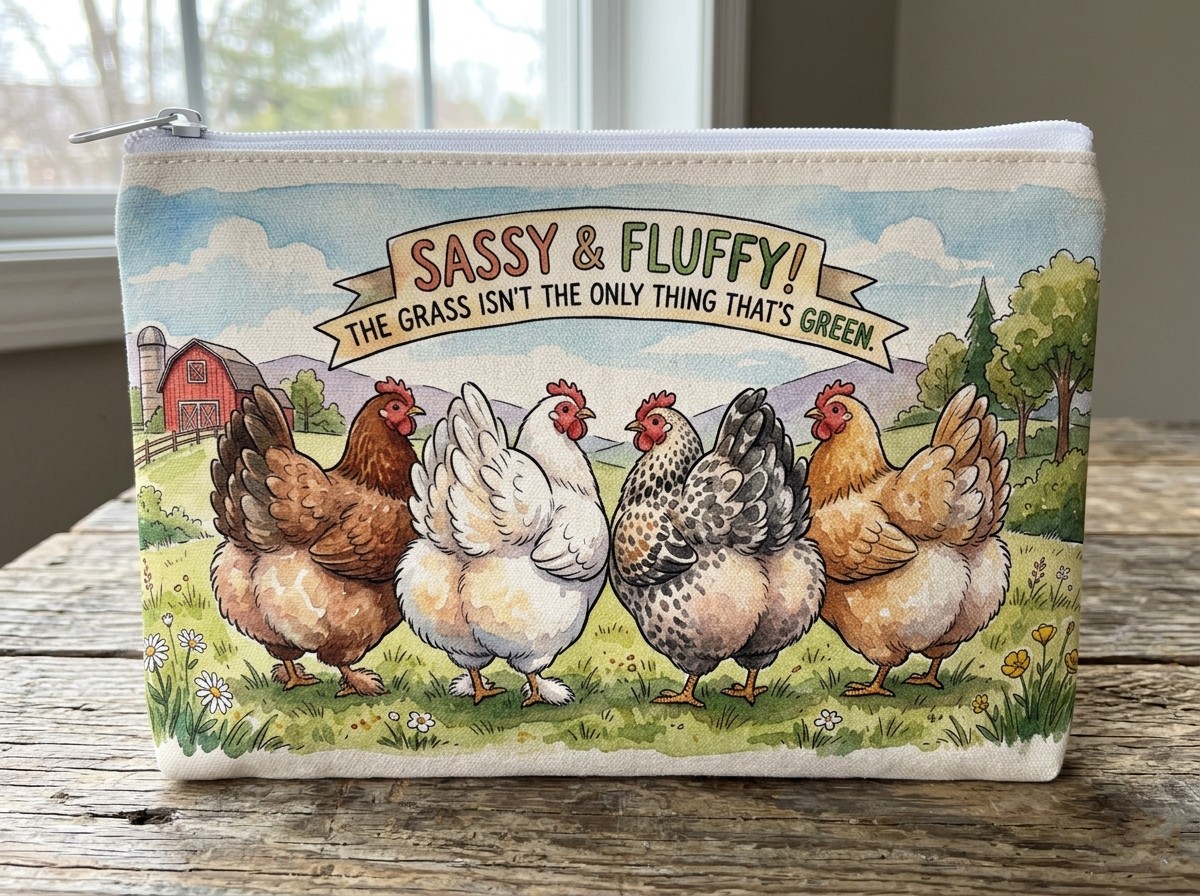 sassy and fluffy bag