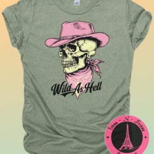 wild as hell t shirt
